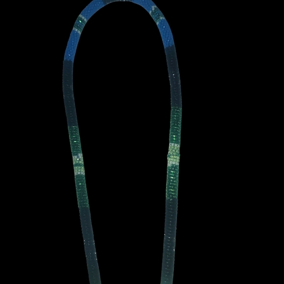 DELICA SIZE 11 SEED BEADED LANYARD - Picture 6 of 7